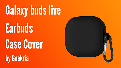 Galaxy buds live Ecarbuds Case Cover | Geekria