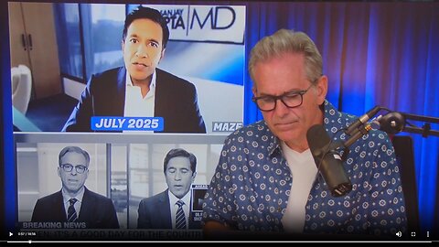 Sanjaj Gupta is trying to rewrite history about the Fauci Ouchie▮The Jimmy Dore Show