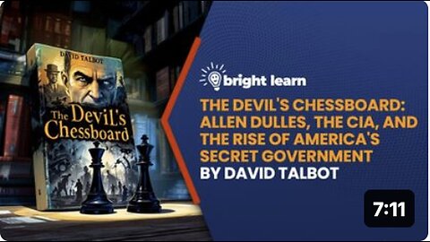 "Unveiling the Secrets: Allen Dulles, CIA & America's Hidden Government by David Talbot"