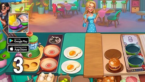 Cooking Rage Restaurant Game Gameplay Walkthrough Part 3 (iOS, Android) | Cooking Restaurant