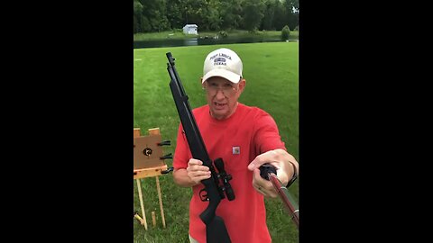 Testing Crosman 3622 pcp at longer distances