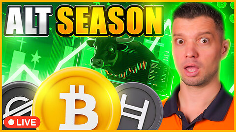 Bitcoin, HBAR, and XLM Breakout (Altcoin Season is Here)