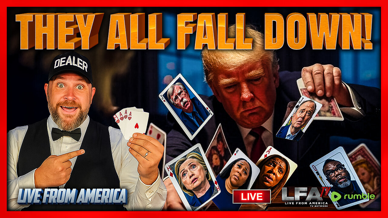 THEY ALL FALL DOWN! | LIVE FROM AMERICA 8.26.25 11AM