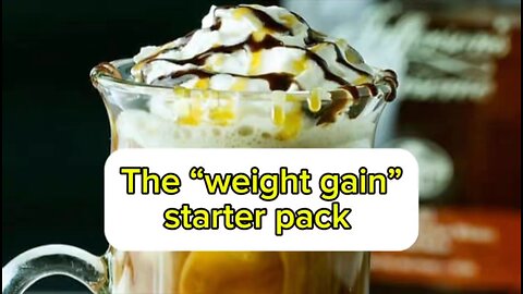 The weight gain starter pack!