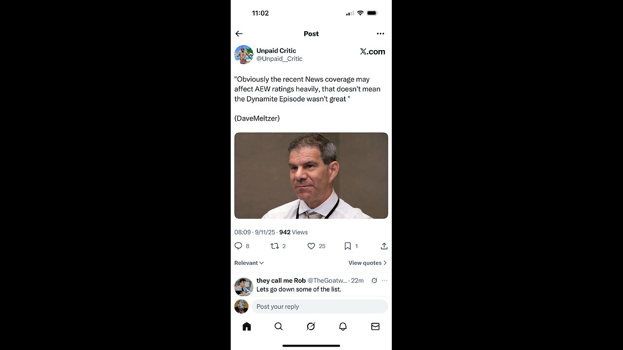 Dave Meltzer – Absolutely Disgusting! #shorts
