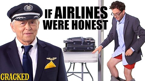If Airlines Were Honest - Honest Ads (United, Delta, Southwest, American Airlines Parody)