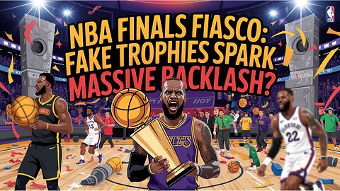NBA Finals Fiasco: Fake Trophies Spark MASSIVE Backlash?