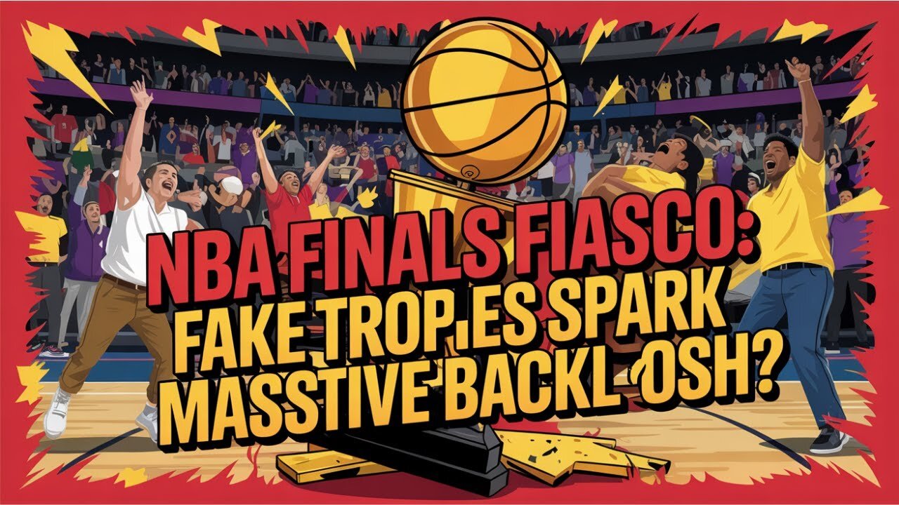 NBA Finals Fiasco: Fake Trophies Spark MASSIVE Backlash?