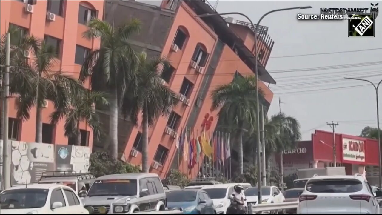 Le Myanmar et la Thaïlande frappés par un séisme de 7.7