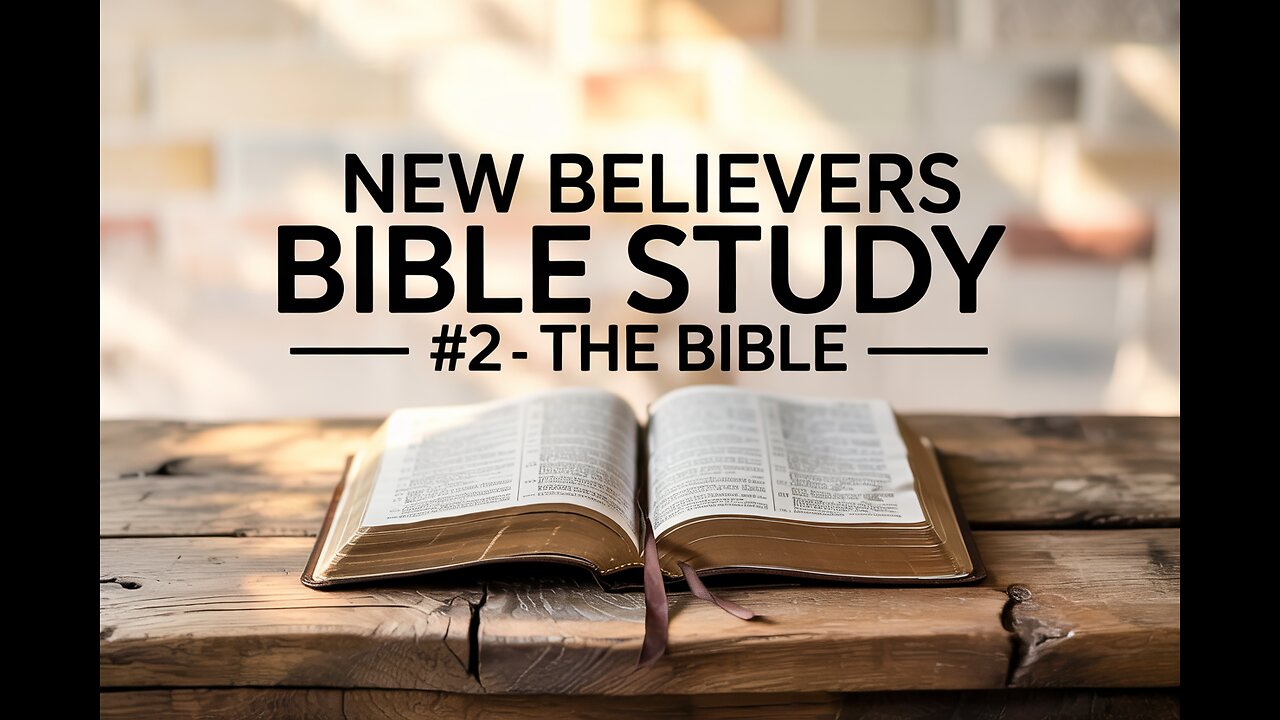 The Bible: Why It Matters and How to Read It | New Believers Bible Study – Episode 2