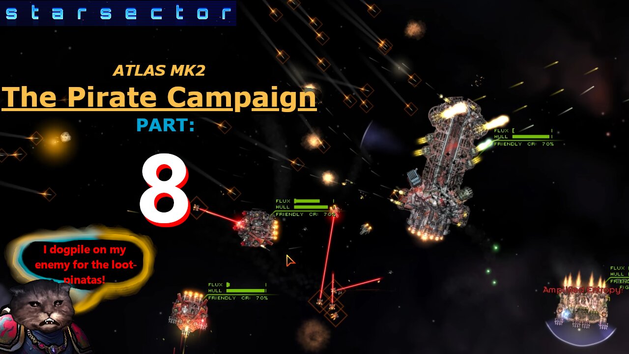 Atlas Starts Dogpiling! | Starsector || #8
