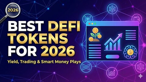 Best DeFi Tokens for 2026: Yield, Trading & Smart Money Plays