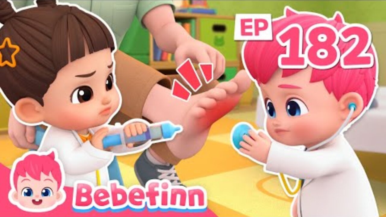 The Boo-Boo Song | Bebefinn and Minjee | Song for Kids | Bebefinn Nursery Rhymes