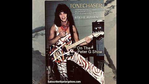 Veteran Rock Journalist Steve Rosens Book "Tonechaser" 26 Years With Edward Van Halen. 07/23/25 #297