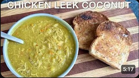 🥥 Chicken, Leek & Coconut Soup – Kitchen Disaster Episode 166! 😅🍵