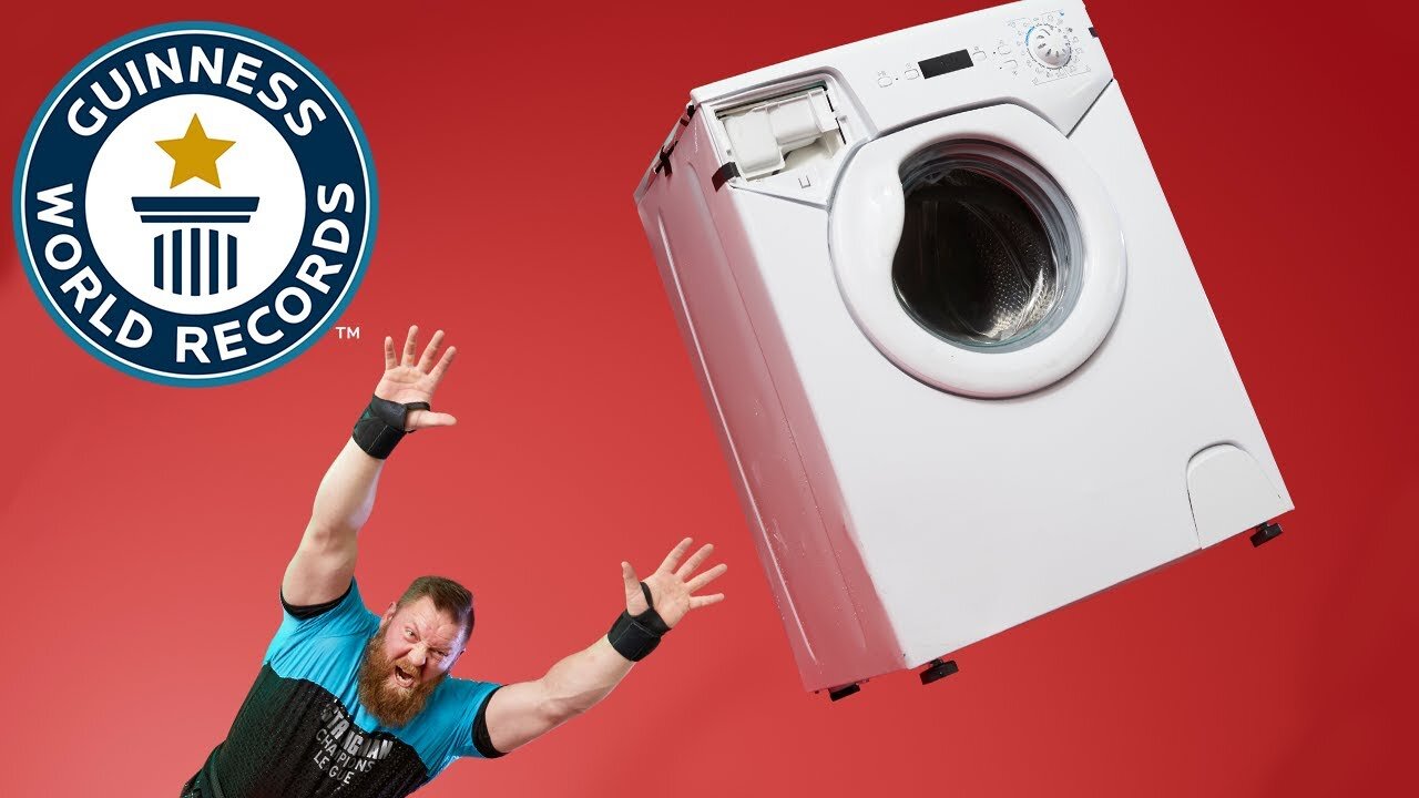 Farthest Washing Machine Throw - Guinness World Records