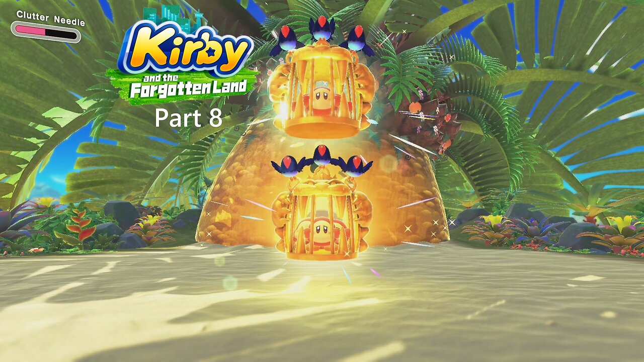 Kirby and the Forgotten Land (Blind) Part 8 ~ Look It's Wispy's Wood's Alolan Form.