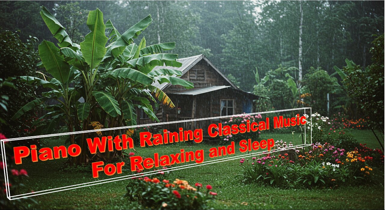 Soothing Relaxation: Relaxing Piano Music & Rain Sounds for Sleep, Meditation