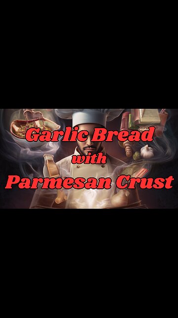 Quick Recipes - Garlic Bread with Parmesan Crust