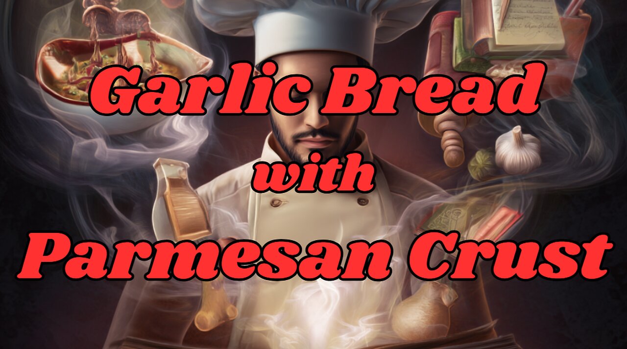 Quick Recipes - Garlic Bread with Parmesan Crust