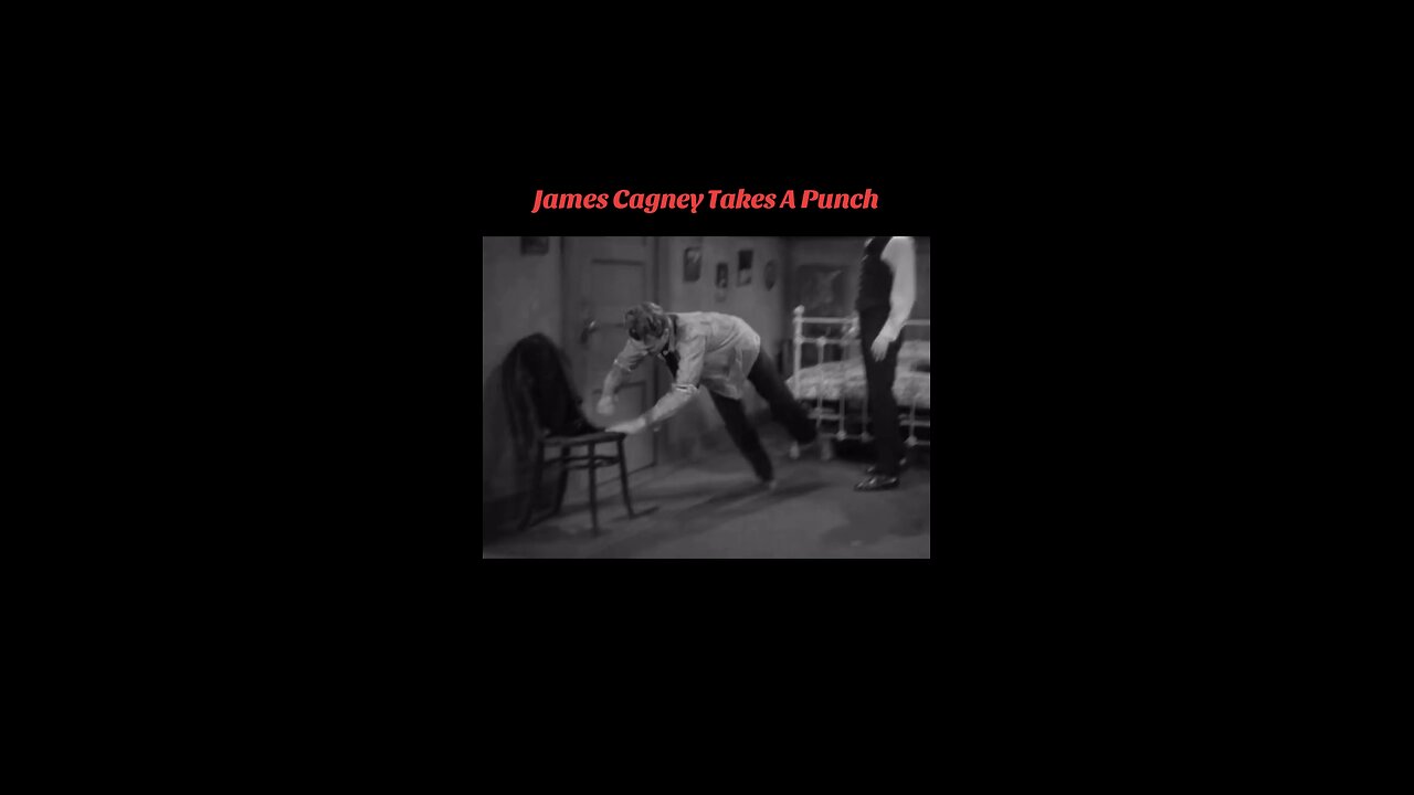 You’re Nothing But A Sneak Thief James Cagney Take A Real Punch The Public Enemy Movie Clip