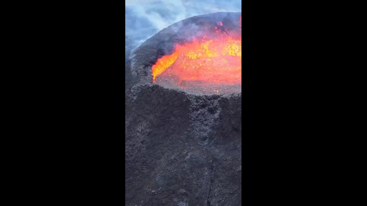 Volcano eruption caught on camera
