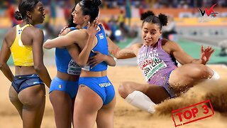 TOP 3 Jumps Events Womens Long Jump Final Istanbul 2023 Athletics