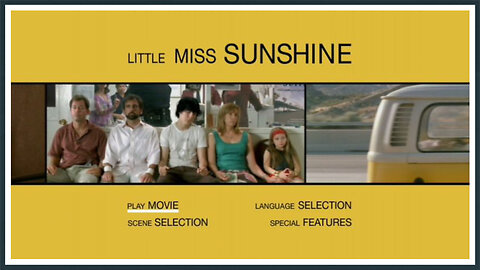 Little Miss Sunshine - DVD Menu
