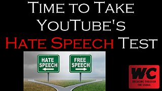 Time to Take YouTube's Hate Speech Test