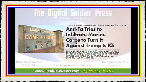 Anti-Fa Tries to Infiltrate the US Marine Corps