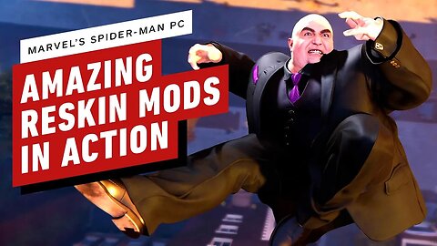 Marvel's Spider-Man PC - First Wave of ReSkin Mods Are Amazing (Kingpin, Vu