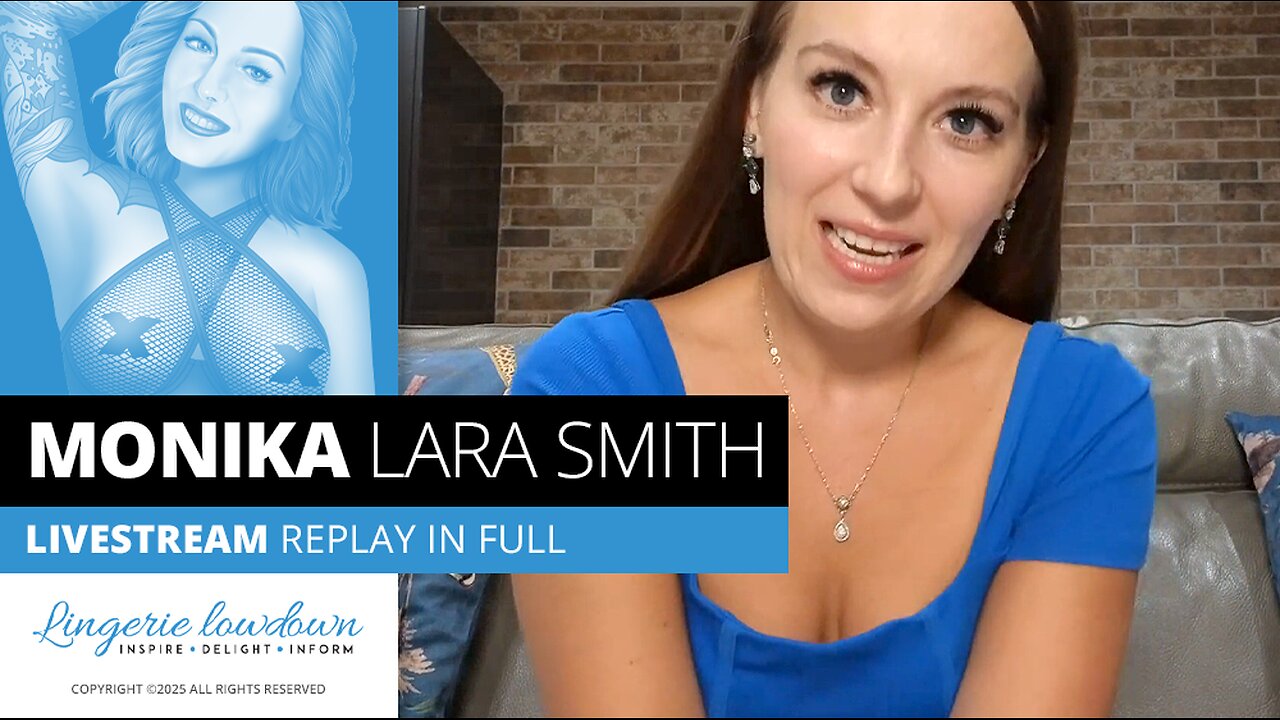 Livestream recording : Replay tonight’s livestream with Monika Lara Smith