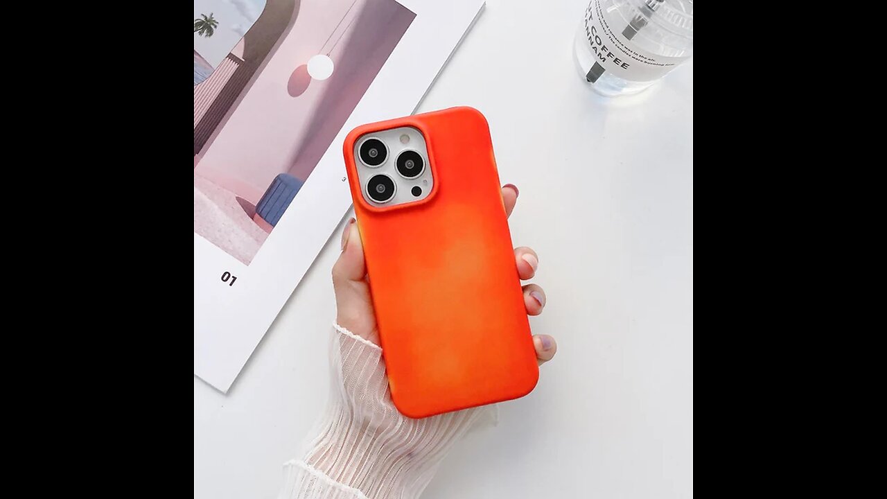 Thermochromic Semi-Wrapped Hard Phone Case