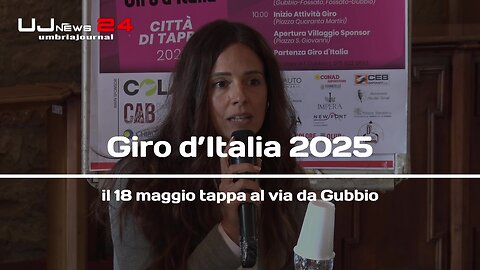Giro d’Italia 2025 il 18 maggio tappa al via da Gubbio