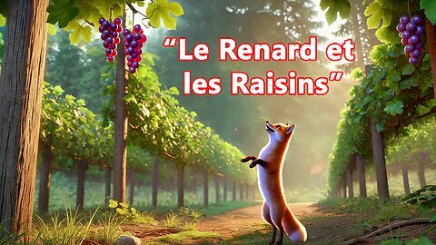 Le Renard et les Raisins | Fable d’Ésope sur le Désir et le Déni | Conte Animé