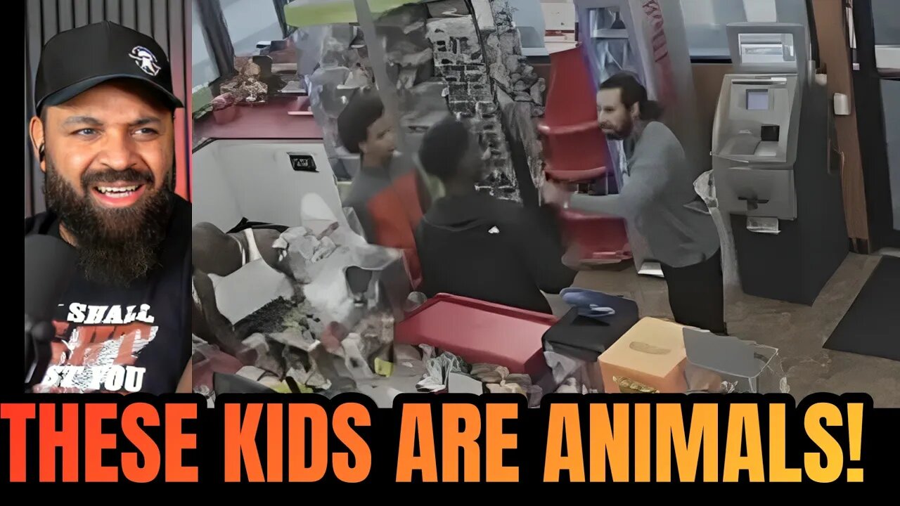 Heartless Teens Rob Store as Store Clerk Has Heart Attack!