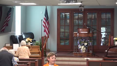 August 17, 2025 Worship service, sermon by Tom Cantor (Numbers 35)