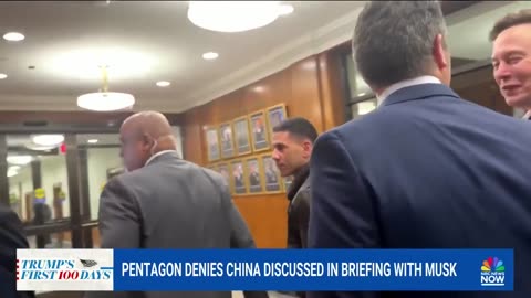 Pantagon denies China was discussed in briefing with Elon Musk