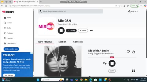 JULY 22 2025 MIX 98.9 PART 1