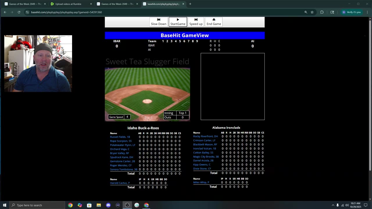 BOTS Game of the Week: 29 OCT 25