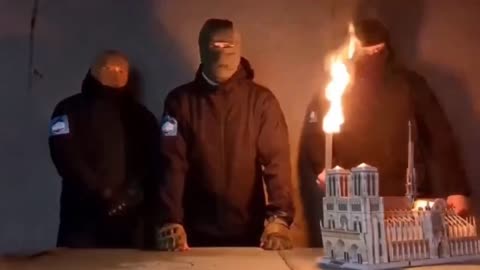Islamists threaten to burn churches in France.