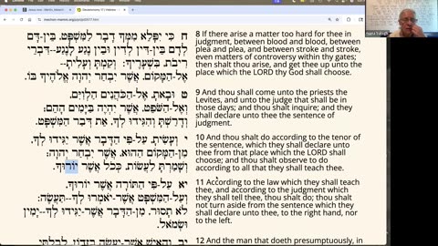 Parasha Shoftiym: Deuteronomy 16:18-21:9