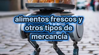 Zúrich Prueba Perros Robot para Entregar Comida con IA.