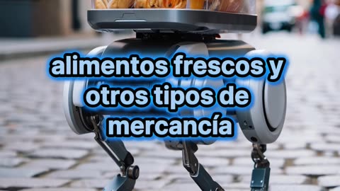 Zúrich Prueba Perros Robot para Entregar Comida con IA.