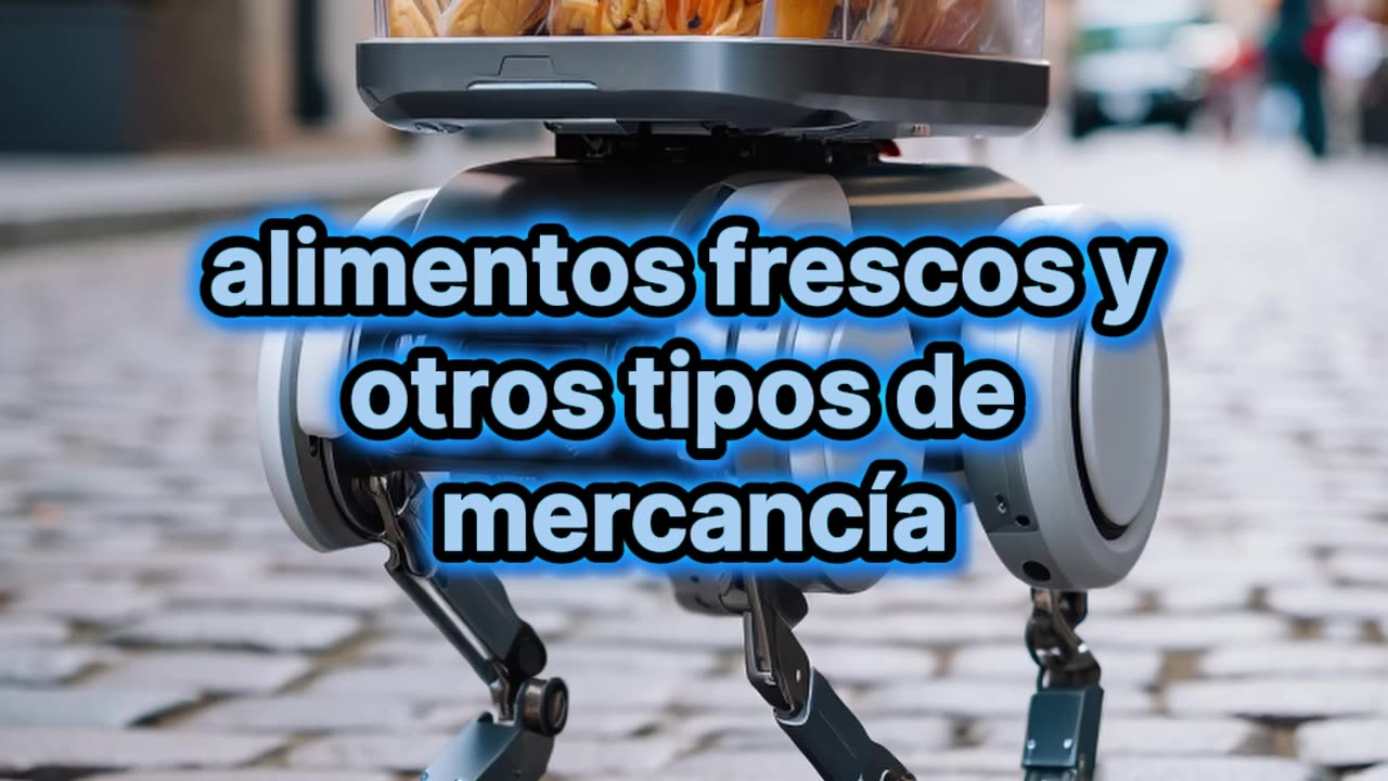Zúrich Prueba Perros Robot para Entregar Comida con IA.
