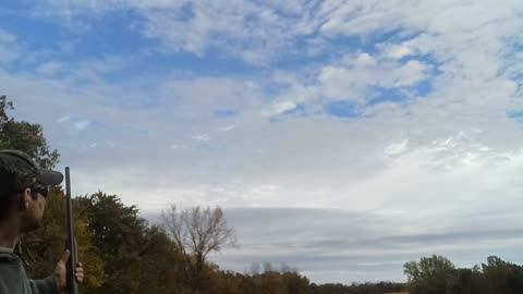Throwing and shooting clay pigeons