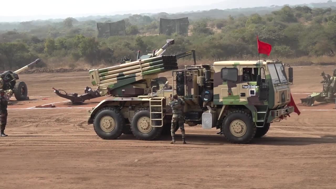 Indian army 122mm grad
