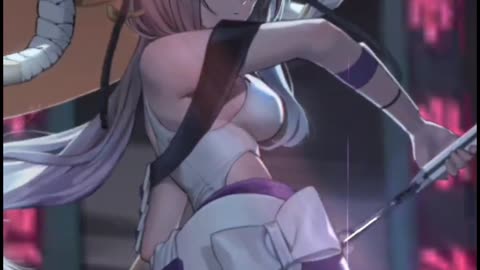 Nikke goddess of victory scarlet burst animation