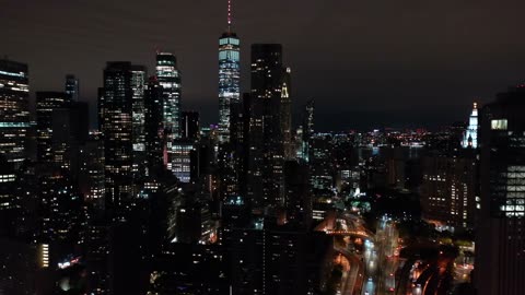 4k Stockfootage | Drone Footage Of New York At