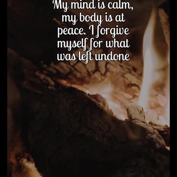 Affirmations for Peace of mind